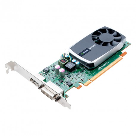 Carte Graphique NVIDIA QUADRO 600 1GB DDR3 128-Bit OEM Display Port DVI-I PCI-E