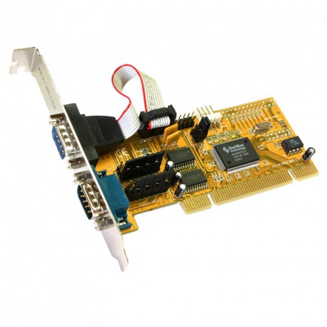 Carte PCI 2 Ports RS-232 Série DB9 EXSYS Moschip EX-41052 Rev.D PC 16C550