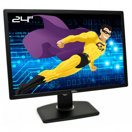 Ecran PC 24" Dell UltraSharp U2412Mc 0YPPY0 IPS LCD VGA DVI Display 4xUSB 16:10