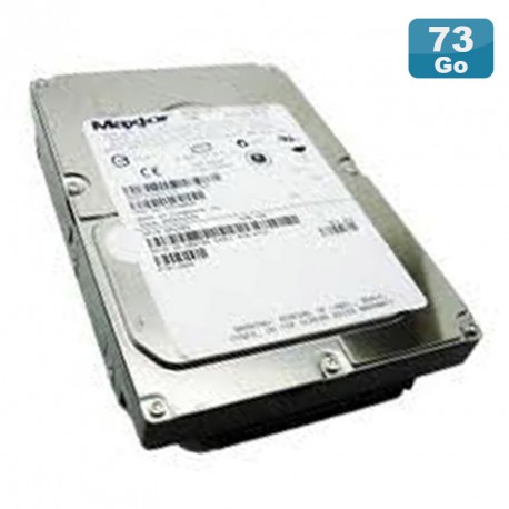 Disque Dur 73Go USCSI Ultra320 SCSI 3.5" MAXTOR ATLAS 0CC315 10000RPM 80-Pin