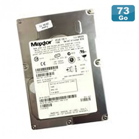 Disque Dur 73Go SAS 3.5" MAXTOR ATLAS 0G8763 10000RPM