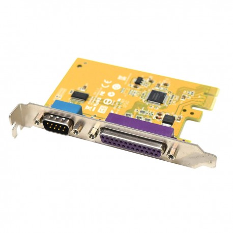 Carte Parallèle Série IEEE1284 LPT DB-25 RS-232 PCI-e SUNIX MI06469A 05R3FC