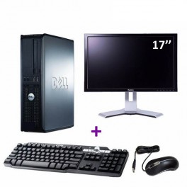 Lot PC DELL Optiplex 745 DT Pentium Dual Core 1.8Ghz 2Go 80Go XP Pro + Ecran 17"