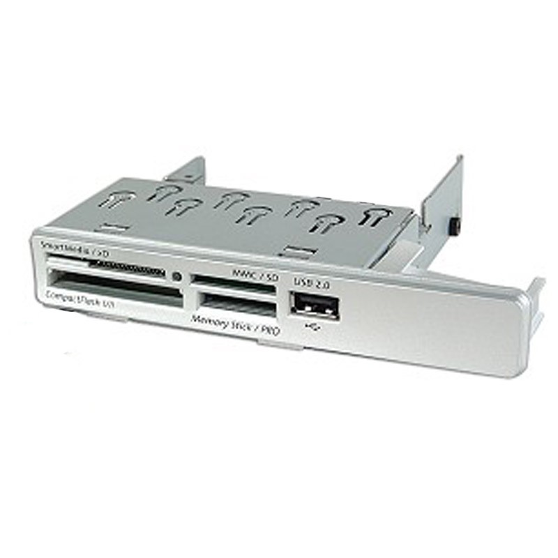 Lecteur Carte Mémoire HP 468494-001 XD Micro SD MMC Mini SD SDHC CF MS PRO  USB - MonsieurCyberMan