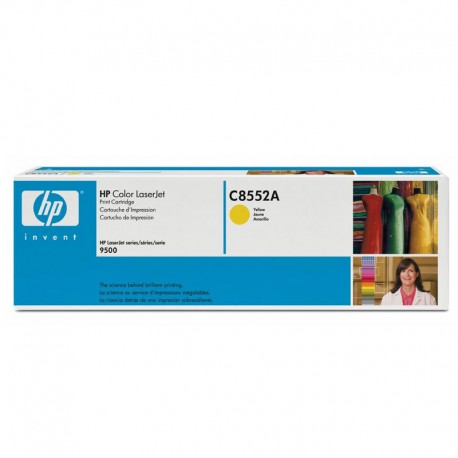 Cartouche Toner 822A C8552A HP Original LaserJet 9500 Series JAUNE Encre