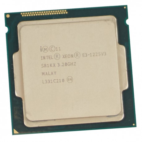 Processeur CPU Intel Xeon E3-1225 V3 SR1KX 3.2Ghz 8Mo Quad Core LGA1150 5GT/s