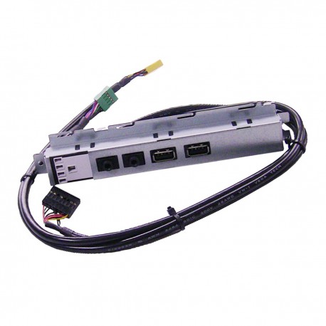 Front Panel Facade Dell Optiplex 390DT 3010DT R4V2G Led + USB x2 + Audio