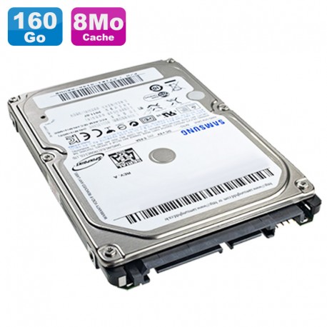 Disque Dur 160Go SATA 2.5" Samsung SpinPoint M5S HM160HI 5400RPM Pc Portable 8Mo