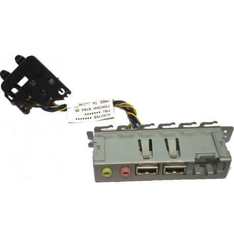 Carte Façade Front Panel I/O IBM 41A7759 2x USB Audio/Micro ThinkCentre M55