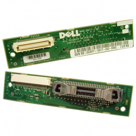 Carte Dell 2500 2600 4600 0535FY CD/DVD Disquette IDE Slim 50-Pin SCSI PowerEdge