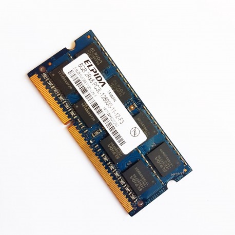 8Go RAM PC Portable SODIMM ELPIDA EBJ81UG8EFU0-GN-F PC3L-12800S 1600MHz DDR3