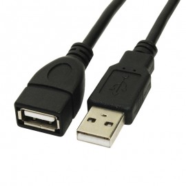 Câble Rallonge USB - Mini USB B M 1m 2m Mâle Ordinateur Caméra Disque Dur
