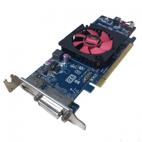 Carte AMD Radeon HD6450 ATI-102-C26405 N1N66 1Go PCIe DVI DisplayPort LowProfile