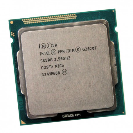 Processeur CPU Intel Pentium Dual Core G2020T 2.5Ghz SR10G 3Mo 5GT/s LGA1155