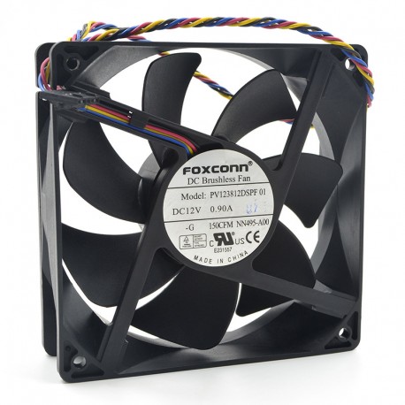 Ventilateur FOXCONN PV123812DSPF 01 NN495-A00 DC 12V Fan 5-Pin 120x120x32mm 32cm