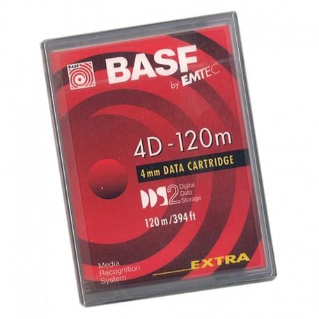 Cartouche Lecteur Bande DDS-2 BASF 4D-120m EMT343827EUS 4GB / 8GB