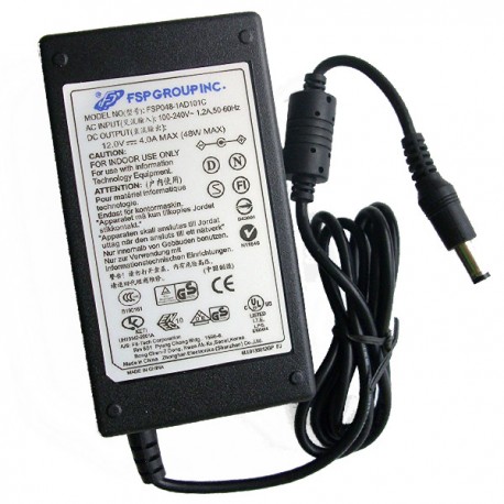 Chargeur Alimentation Moniteur FSP GROUP FSP048-1AD101C 48W Ecran LCD Adapter