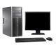 Lot PC Tour HP Elite 8200 Core I7 3,4Ghz 4Go 480Go SSD Graveur WIFI W7 + Ecran 17