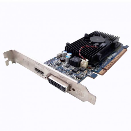 Carte HP NVIDIA GeForce GT520 655081-001 657399-001 P1310 1Go DDR3 PCIe DVI HDMI