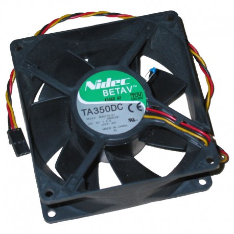 Ventilateur Nidec TA350DC M35105-58 G3DEL 2W709 12V DC 3-Pin 92x92x38mm 22cm