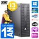 PC HP ProDesk 600 G1 SFF Intel Core i3-4130 RAM 8Go SSD 240Go Windows 10 Wifi