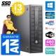 PC HP ProDesk 600 G1 SFF Intel Core i3-4130 RAM 32Go SSD 480Go Windows 10 Wifi