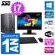 PC HP ProDesk 600 G1 SFF Ecran 27" Core i7-4770 RAM 16Go SSD 2To Windows 10 Wifi