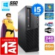 PC Lenovo M92p SFF Core I5-2400 Ram 4Go Disque 240 Go SSD Graveur DVD Wifi W7