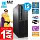 PC Lenovo M92p SFF Core I5-3470 Ram 4Go Disque 240 Go SSD Graveur DVD Wifi W7