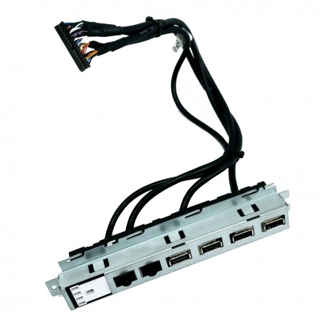 Carte Façade PC Dell 790 990 DT 0519T8 519T8 Optiplex 4x USB 2.0 Audio IN/OUT