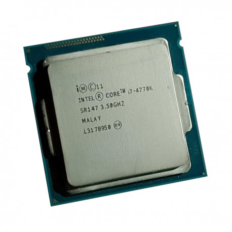 Processeur CPU Intel Core i7-4770k SR147 3.50Ghz 8Mo 5GT/s FCLGA1150 Quad Core