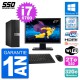 PC Dell 5040 SFF Ecran 27" Intel i7-6700 RAM 32Go SSD 2To HDMI Windows 10 Wifi