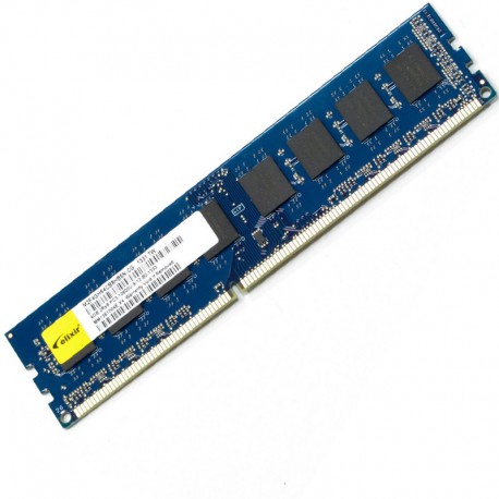 4Go RAM ELIXIR M2F4GH64CB8HB6N-CG 240-Pin PC3-10600U 1333Mhz 2Rx8 CL9 PC Bureau