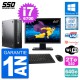 PC HP WorkStation Z240 SFF Ecran 22" i7-6700 RAM 64Go SSD 2To Windows 10 Wifi