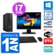 PC Dell T3420 SFF Ecran 27" i7-6700 RAM 64Go Disque 2To HDMI Windows 10 Wifi