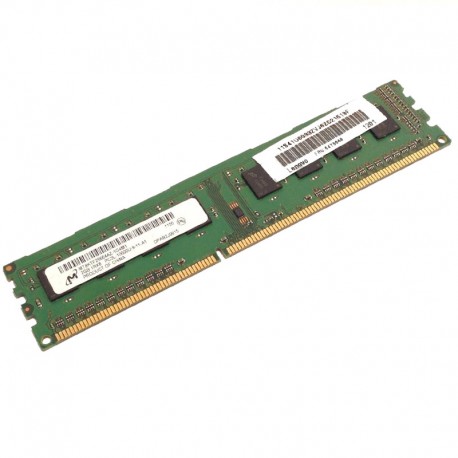 2Go Ram MICRON MT8KTF25664AZ-1G4M1 DDR3 PC3-10600U 1Rx8 1333Mhz CL9 PC Bureau