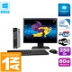 Ultra Mini PC Lenovo M73 USFF Tiny G3250T 8Go Disque 250Go Wifi W7 Ecran 27"