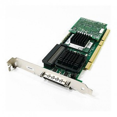 Carte contrôleur SCSI RAID DELL J4588 PERC4/SC PCI-X Ultra320 LVD SER502 REV 80