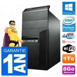 PC Tour Lenovo ThinkCentre M92p G2020 RAM 8Go Disque Dur 1To Windows 10 Wifi