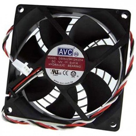 Ventilateur PC AVC DS09225R12H-041 FRU 41R6046 92x92x25mm DC 12V 3-Pin Fil 30cm