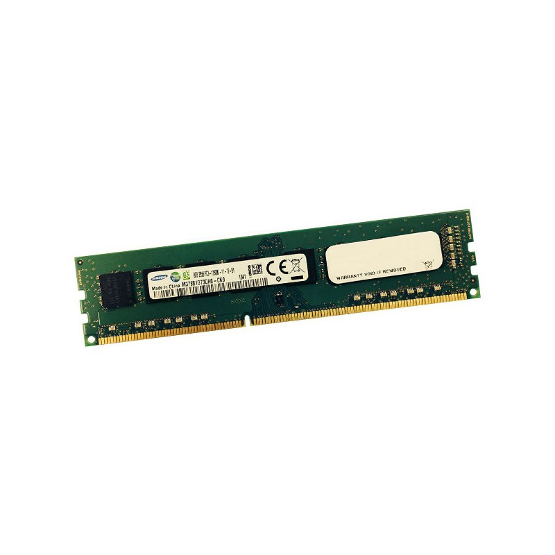 BARRETTE MÉMOIRE RAM SAMSUNG DIMM DDR3 PC3-12800U - 8 GO 1600 MHZ