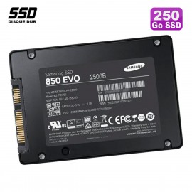 SSD 250Go 2.5" Samsung 850 EVO MZ-75E250 MZ7LN250HMJP SATA III 6Gbps
