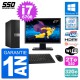 PC Dell 5050 SFF Ecran 27" Intel i7-6700 RAM 32Go SSD 2To HDMI Windows 10 Wifi
