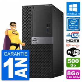 PC Tour Dell OptiPlex 7050 Intel G4400 RAM 8Go Disque 500Go HDMI Windows 10 Wifi