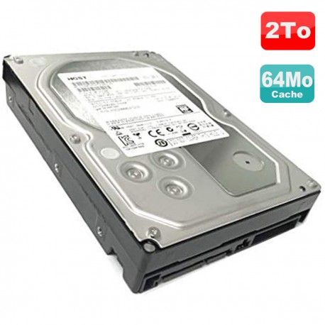 Disque Dur 2To SATA 3.5" HGST Ultrastar 7K3000 HUA723020ALA640 0F14043 7200RPM