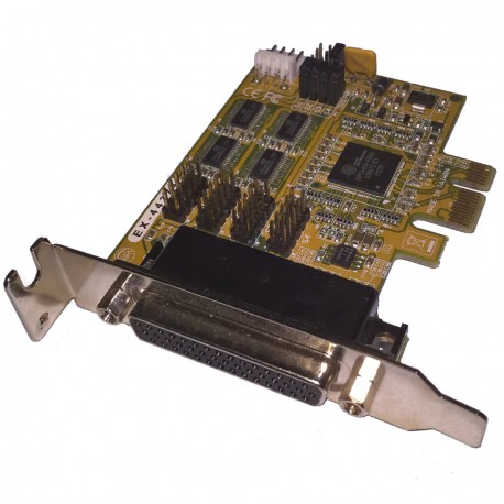 Carte PCI-Express x16 EXSYS EX-44374 602809-001 4x RS-232 Parallèle Low Profile