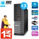 PC DELL 3020 SFF Core I3-4130 RAM 8Go Disque Dur 960 Go SSD Graveur DVD Wifi W7