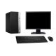 PC Tour HP ProDesk 600 G3 MT Ecran 27" i3-6100 RAM 64Go SSD 2To Windows 10 Wifi
