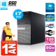 PC Tour DELL 7010 Core I7-2600 RAM 8Go Disque 120 Go SSD Wifi W7