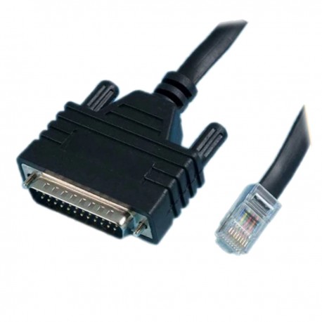 Câble Modem Imprimante DB-9 Mâle RJ-45 MISV242C L10M 10 mètres Adaptateur Noir